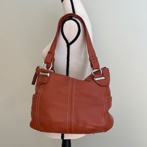 Rust Orange Tignanello Purse